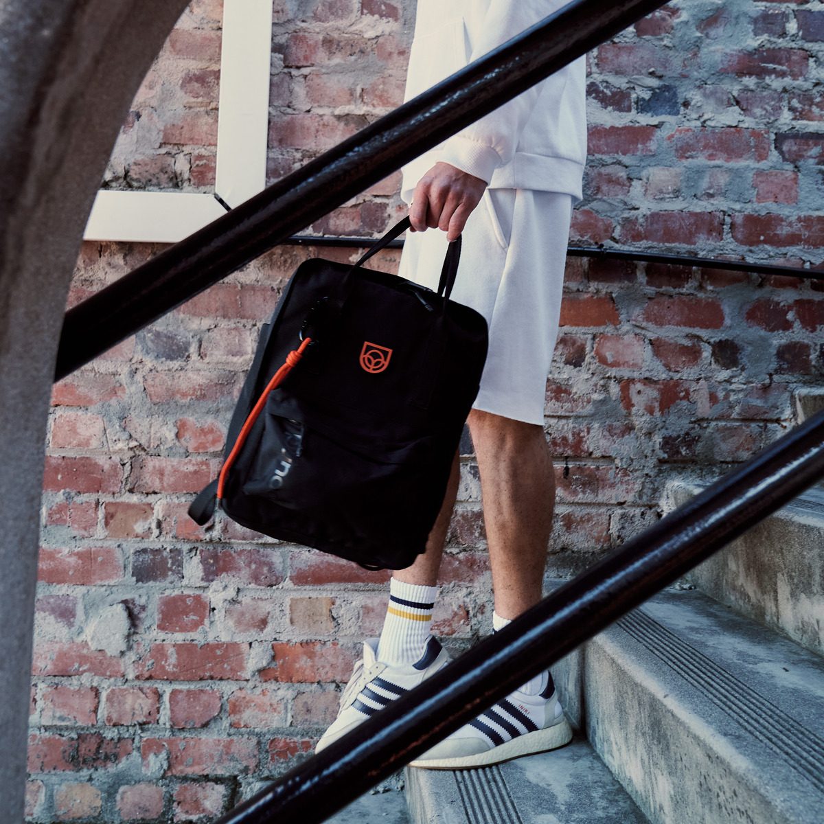 Bound Town Backpack in Black – lifestyle