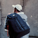 Bound City Backpack Duffel in Black – lifestyle