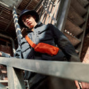Bound City Bumbag in Flame orange – lifestyle