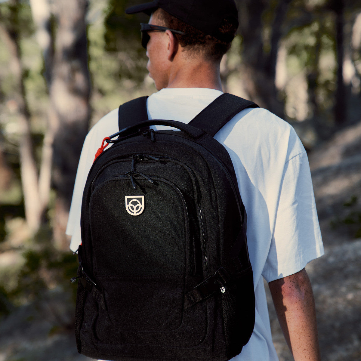 Bound Everywhere Backpack in Black – lifestyle