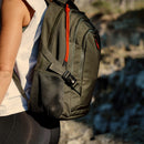 Bound Everywhere Backpack in Green – lifestyle
