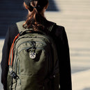 Bound Everywhere Backpack in Green – lifestyle