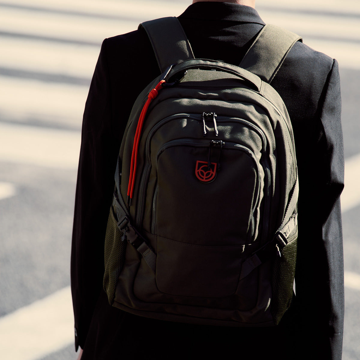 Bound Everywhere Backpack in Black – lifestyle